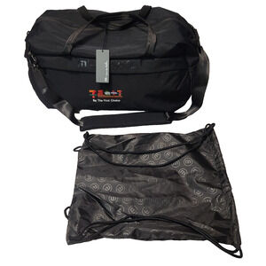 Travis Mathew Embroidered Promo Lateral Duffel w/ Attached Drawstring Bag NWT!